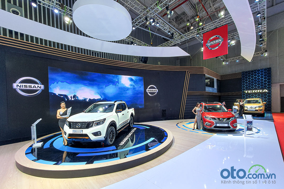 Gian hàng Nissan tại triển lãm VMS 2019.