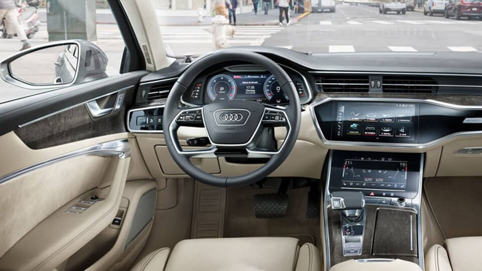Không gian nội thất Audi A6 Không gian nội thất Audi A6