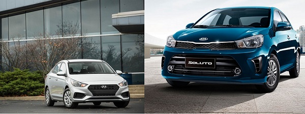 So sánh Hyundai Accent và Kia Soluto So sánh Hyundai Accent và Kia Soluto