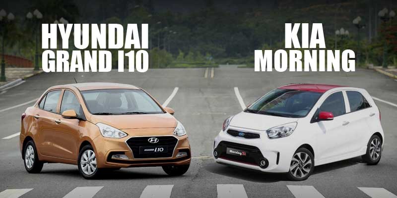 So sánh Hyundai Grand i10 và Kia Morning So sánh Hyundai Grand i10 và Kia Morning