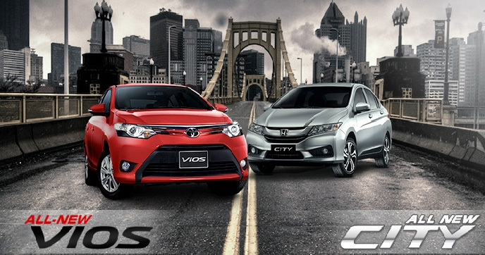 So sánh Toyota Vios với Honda City So sánh Toyota Vios với Honda City