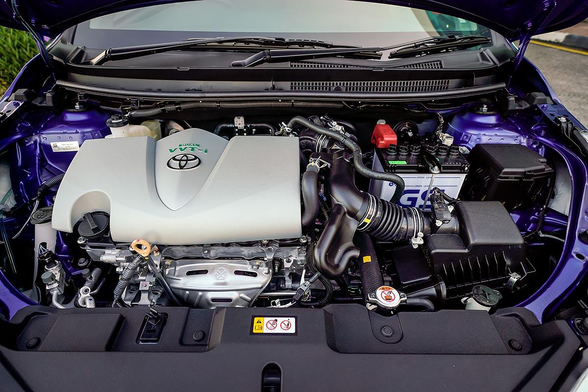 Động cơ trên oto Toyota Vios Động cơ trên oto Toyota Vios