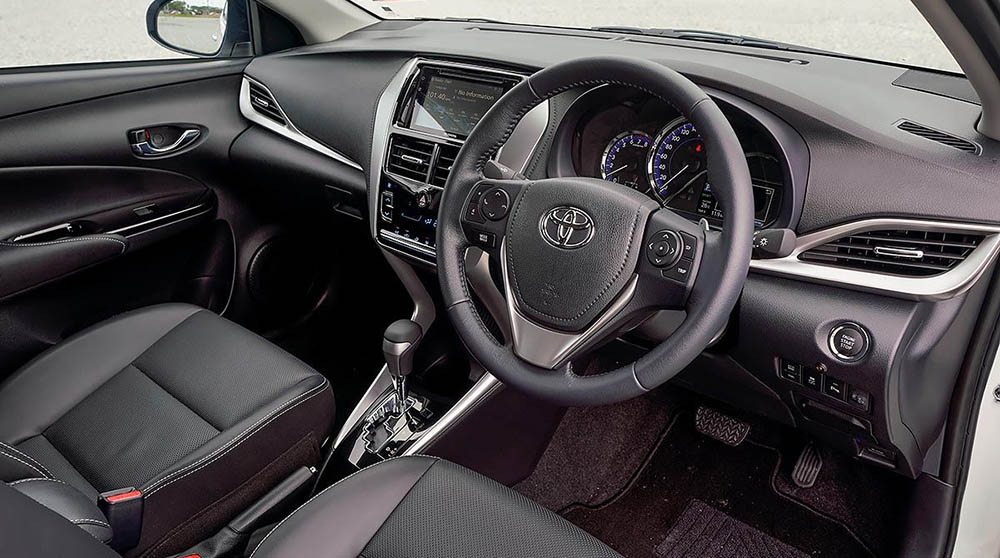 Nội thất của Toyota Vios cũng được làm mới trên nhiều chi tiết Nội thất của Toyota Vios cũng được làm mới trên nhiều chi tiết