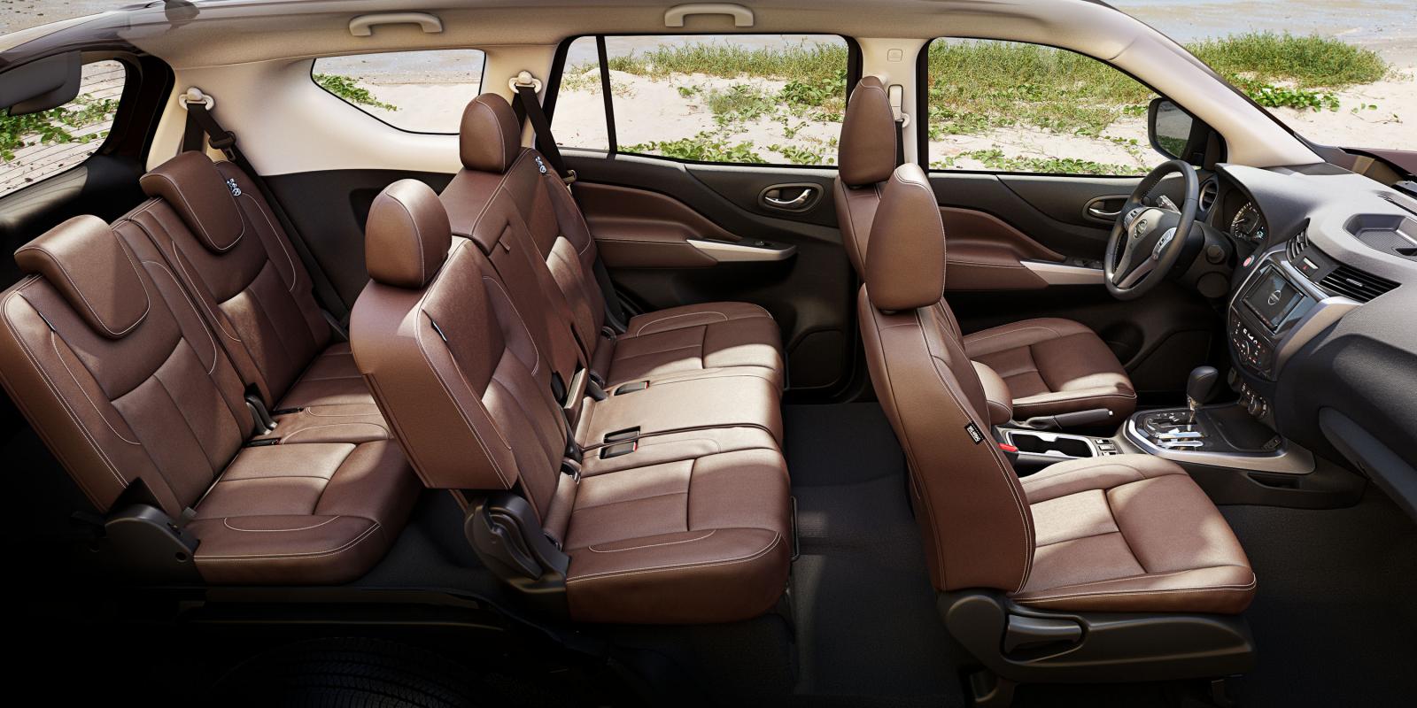 Nội thất sang trong, nam tính trên Nissan Terra Nội thất sang trong, nam tính trên Nissan Terra