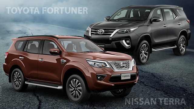 So sánh Nissan Terra với Toyota Fortuner So sánh Nissan Terra với Toyota Fortuner