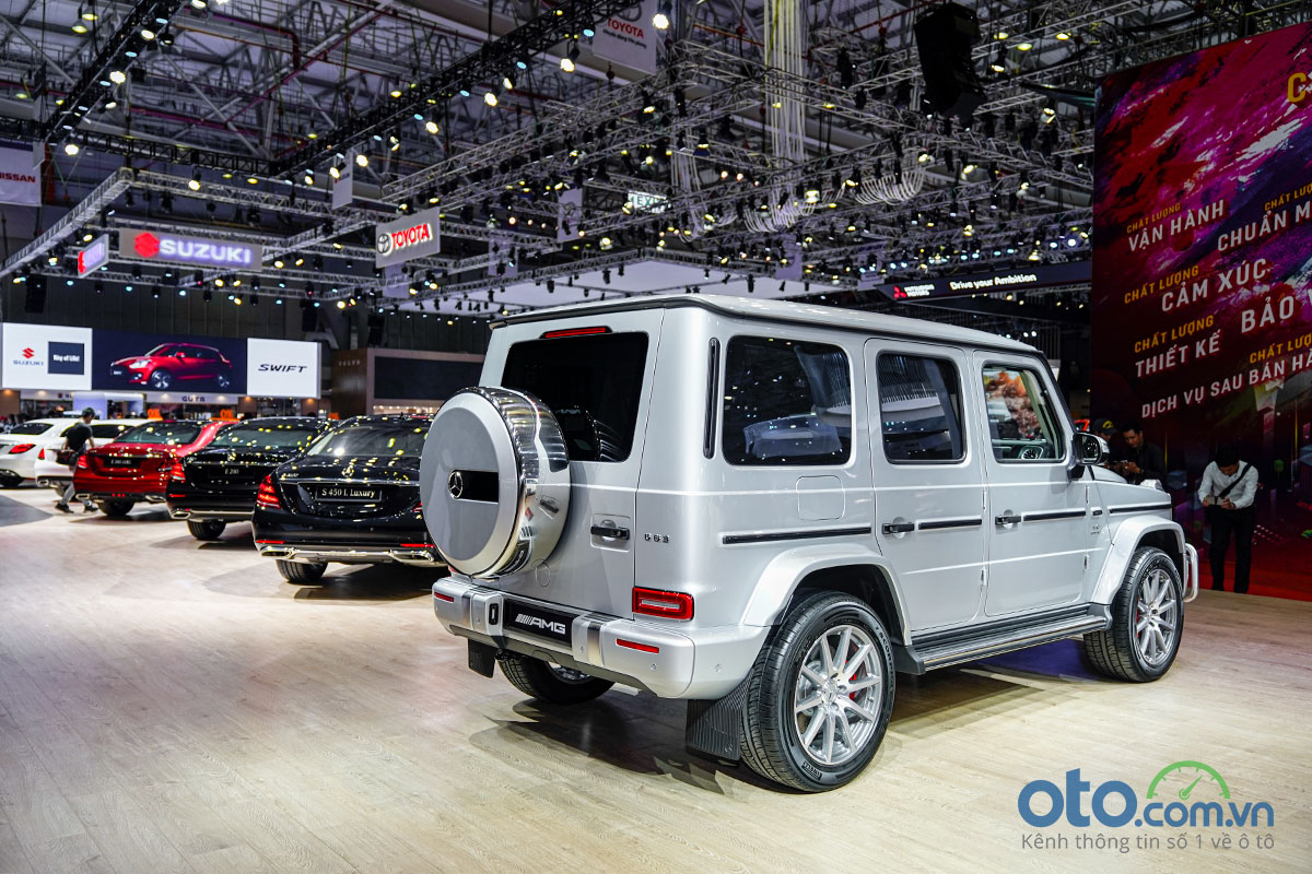 [VMS 2019] Mercedes-AMG G 63 2019 "chào sân" ấn tượng, chốt giá hơn 10,6 tỷ đồng a3
