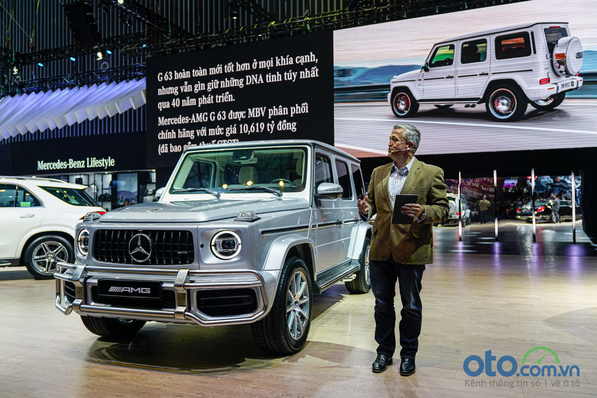 Mercedes-Benz G 63 AMG xuất hiện tại VMS 2019.