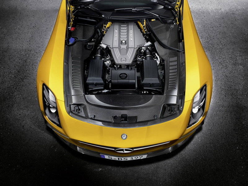 Mercedes-AMG V8 M159 6,2L – Mercedes-Benz AMG SLS Black Series.