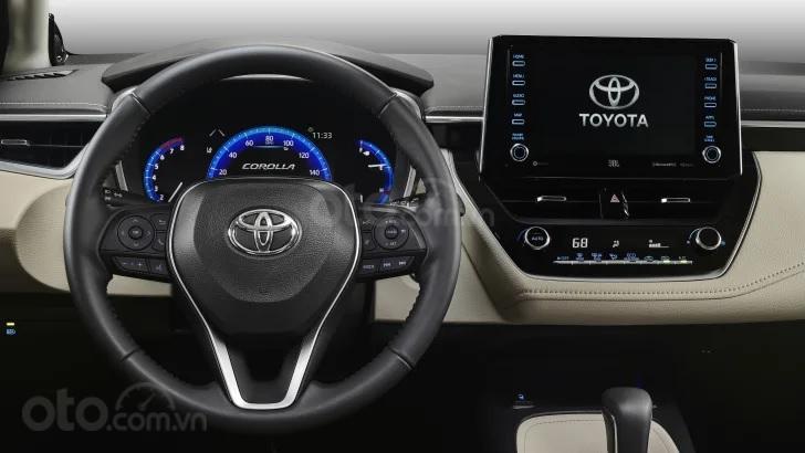 Toyota Corolla 2020 sedan tích hợp đầy đủ công nghệ hiện đại