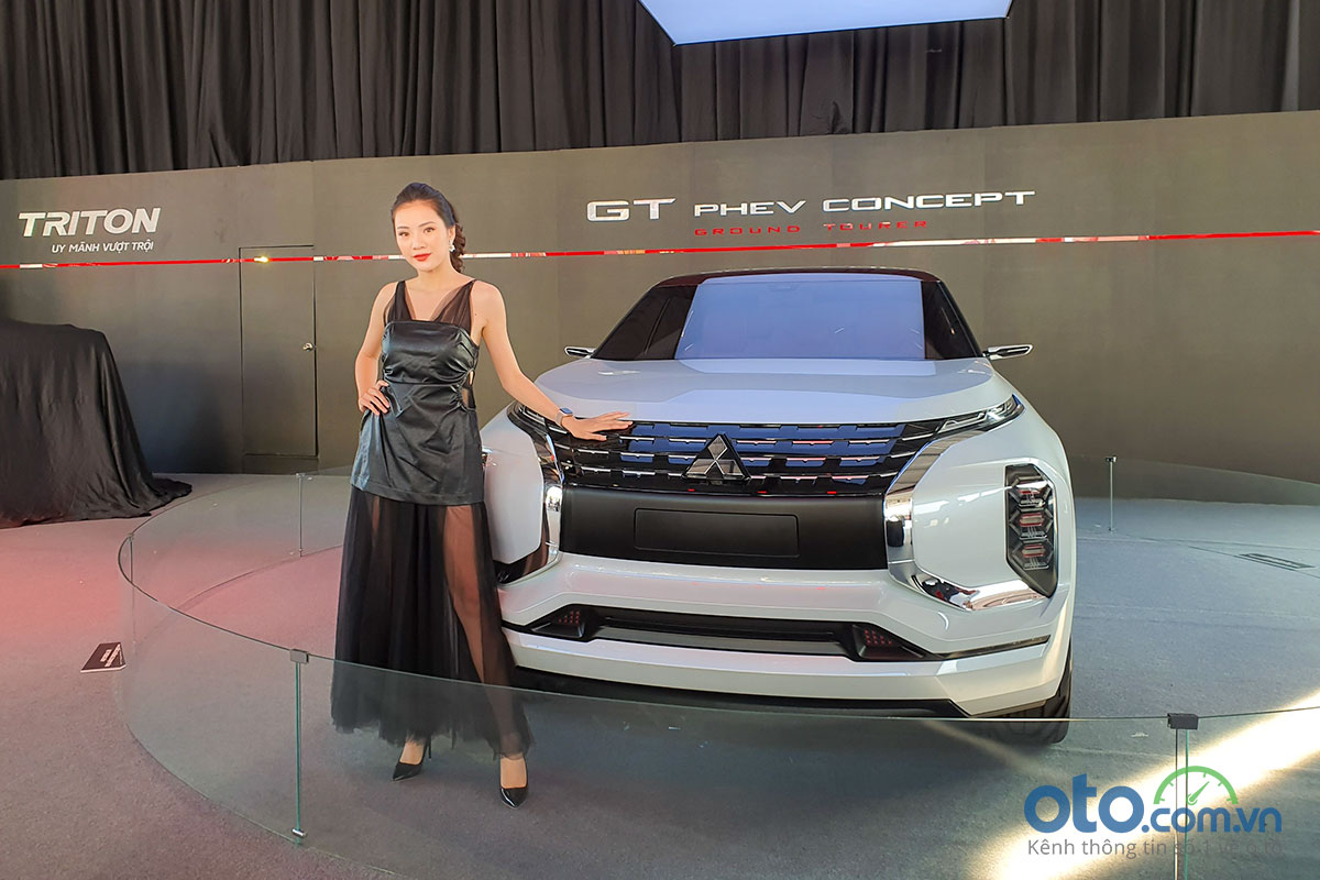 Mẫu GT PHEV concept được trưng bày tại Mitsubishi Festival 2019.