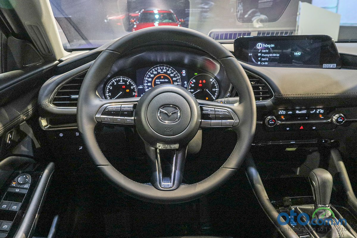 Đánh giá xe Mazda 3 Sport 2020 2.0L Premium: Vô-lăng Đánh giá xe Mazda 3 Sport 2020 2.0L Premium: Vô-lăng.
