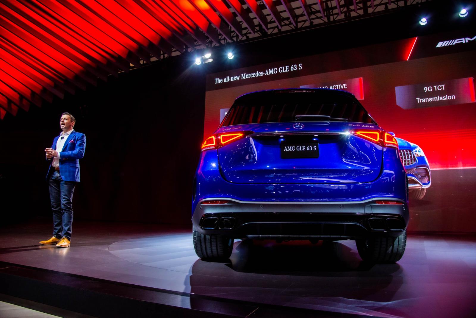 [Los Angeles 2019] Mercedes-AMG GLE 2021 63 và 63S tăng tốc chớp nhoáng