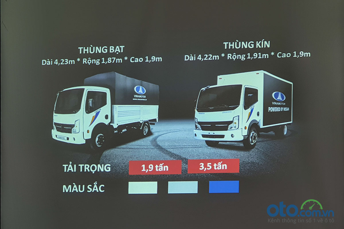 Vinamotor Cabstar được giảm giá bán lên tới 65 triệu đồng.