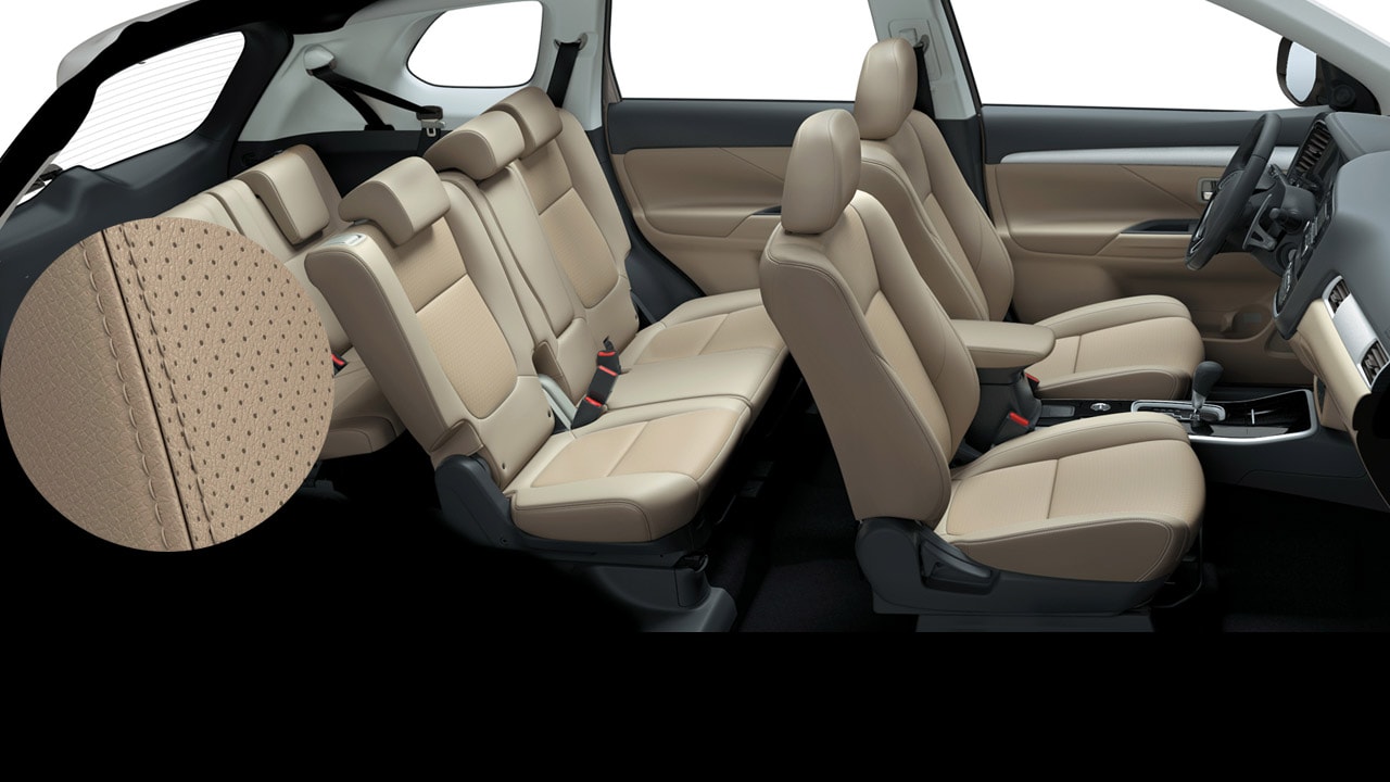 Khoảng nội thất Mitsubishi Outlander Khoảng nội thất Mitsubishi Outlander