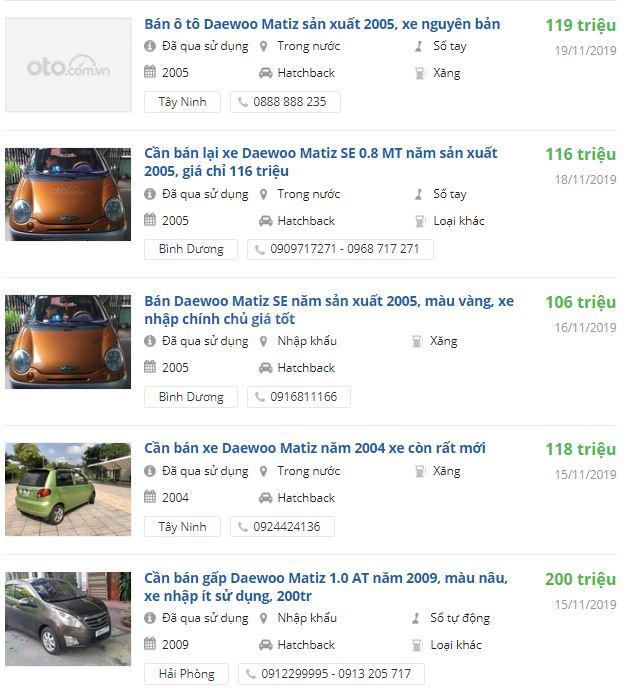 Daewoo Matiz cũ chưa đến 100 triệu đồng, có nên mua? 2a