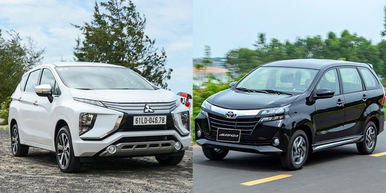 So sánh Mitsubishi Xpander với Toyota Avanza 2019 So sánh Mitsubishi Xpander với Toyota Avanza 2019