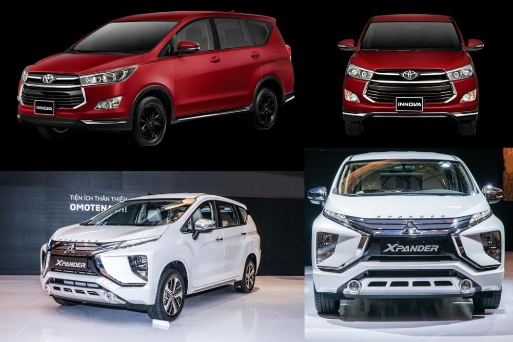 So sánh Mitsubishi Xpander với Toyota Innova So sánh Mitsubishi Xpander với Toyota Innova