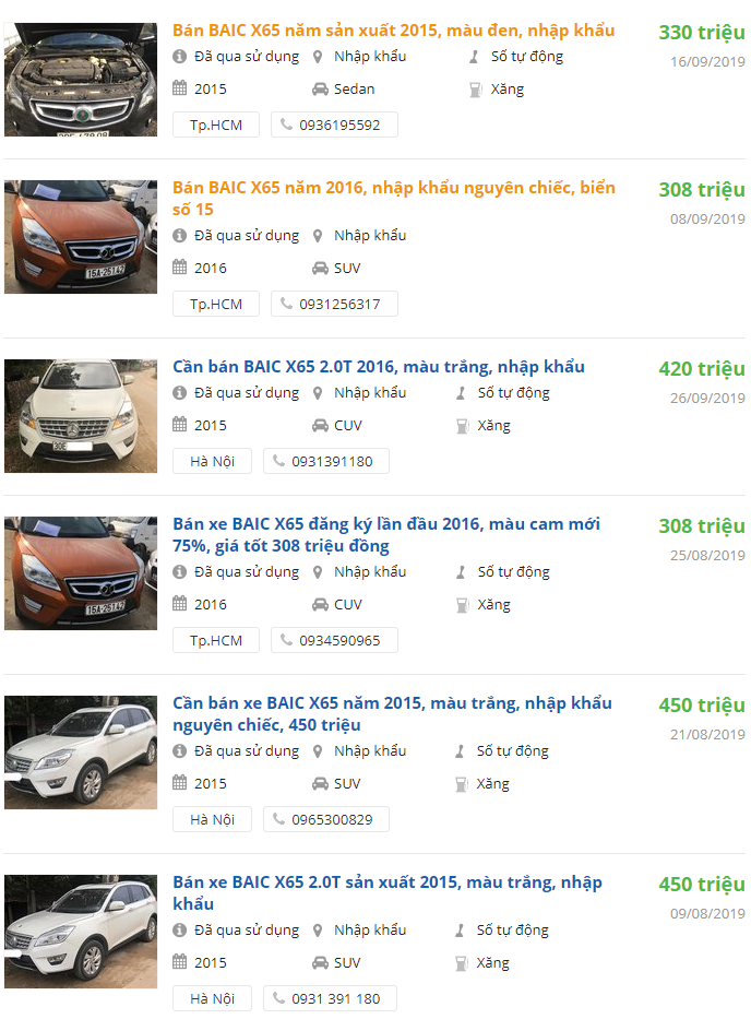 Ô tô Trung Quốc: Xe mới ồ ạt về Việt Nam, xe cũ bán lại tràn lan 2a