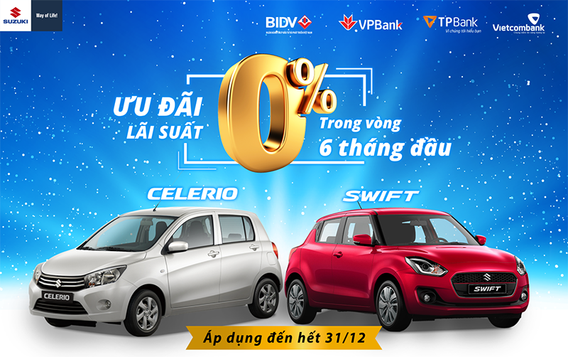 Suzuki khuyến mãi tháng 12 lên tới 50 triệu đồng 1