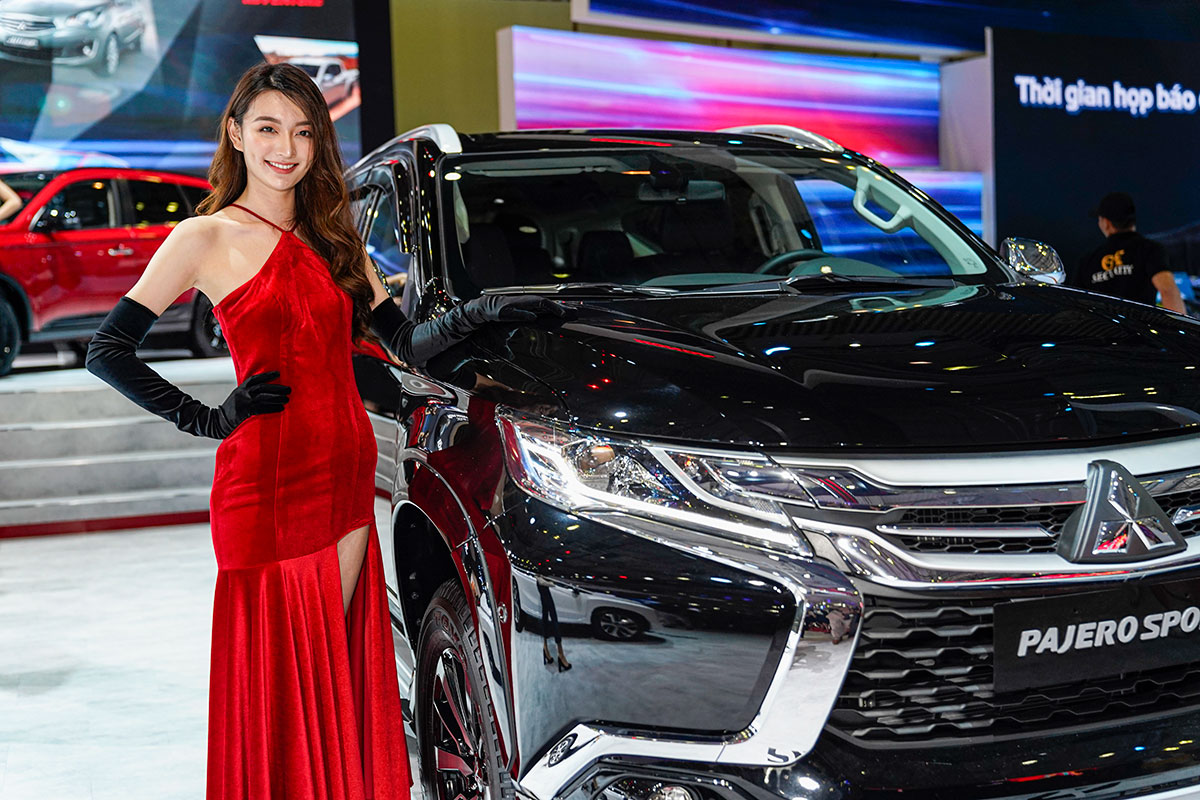 [VMS 2019] Cận cảnh gian hàng Mitsubishi trong ngày khai mạc triển lãm ô tô Việt Nam 2019 a2