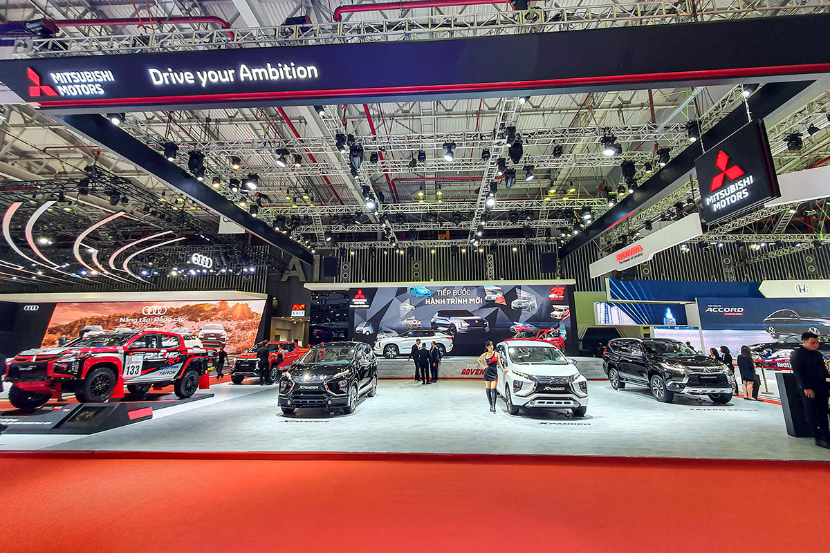 [VMS 2019] Cận cảnh gian hàng Mitsubishi trong ngày khai mạc triển lãm ô tô Việt Nam 2019 a21
