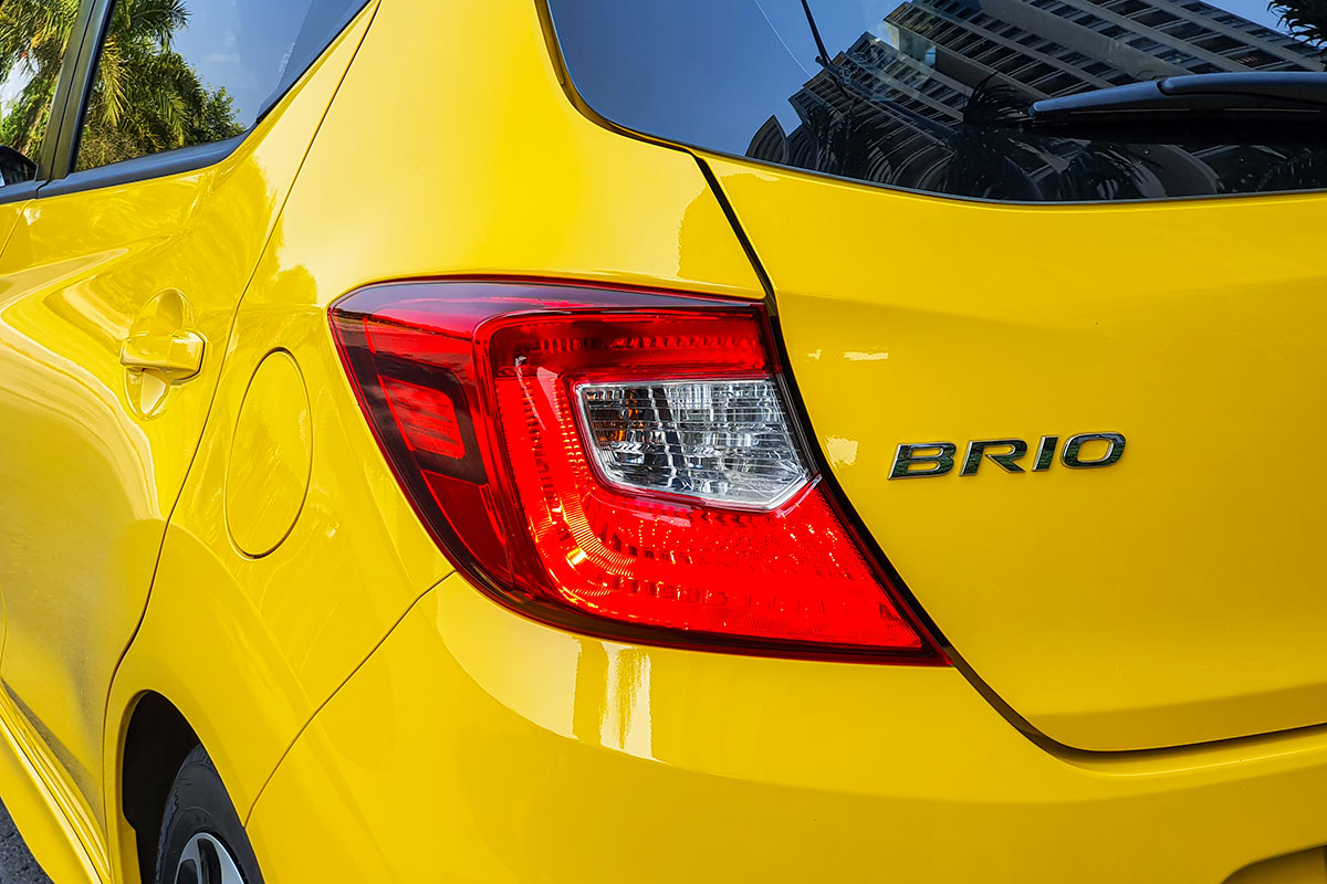 Đánh giá xe Honda Brio 2019: Cụm đèn hậu 1