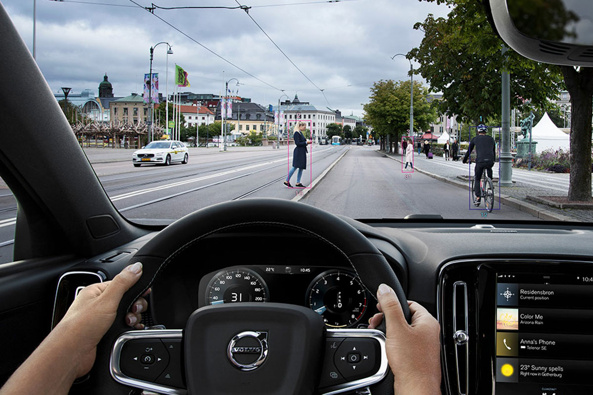 Các hệ thống an toàn trên Volvo XC40 2019.