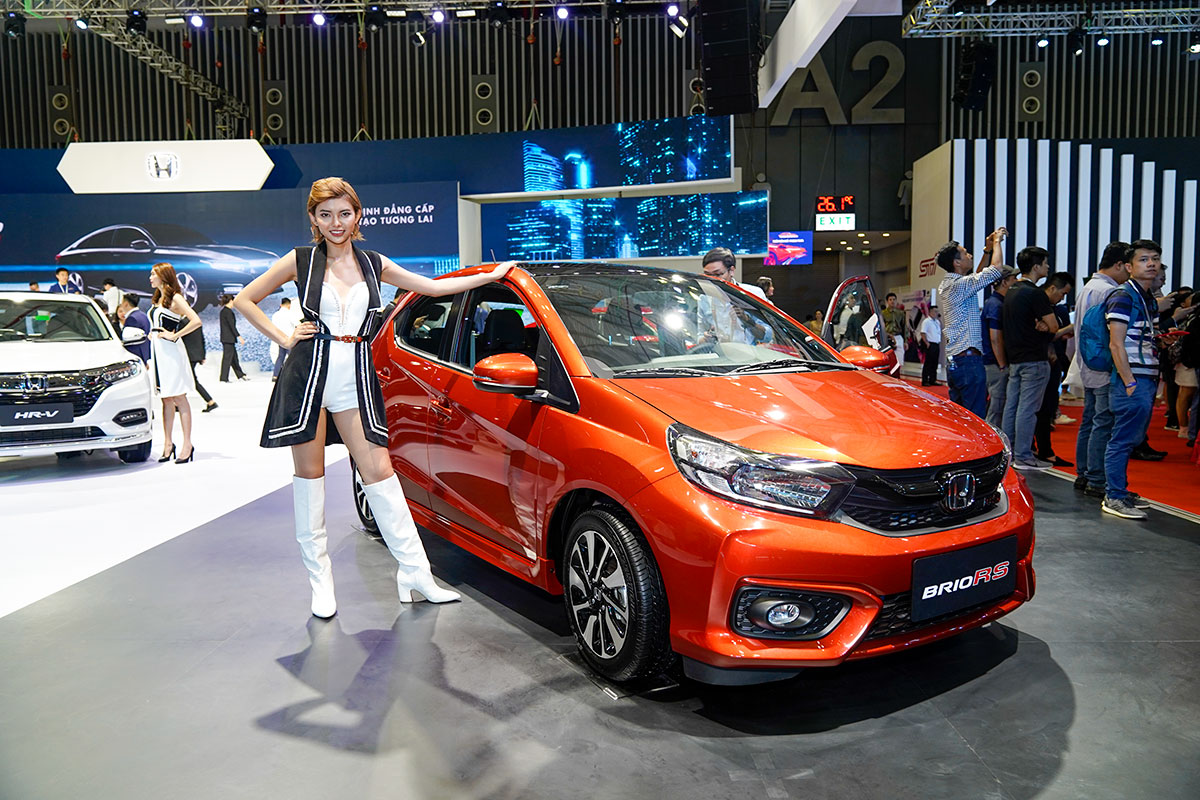 Honda Brio RS tại VMS 2019.