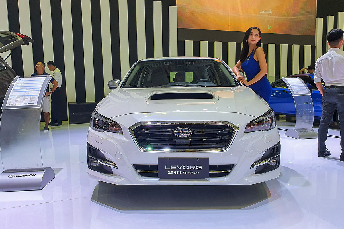 Gian hàng Subaru tại VMS 2019.