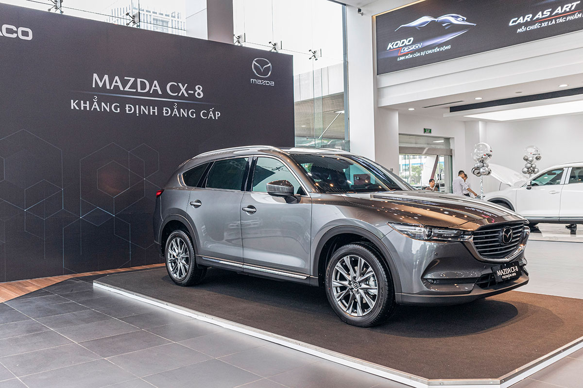 Đánh giá xe Mazda CX-8 2019: Việt Nam là thị trường đầu tiên ở Đông Nam Á được phân phối mẫu xe này.