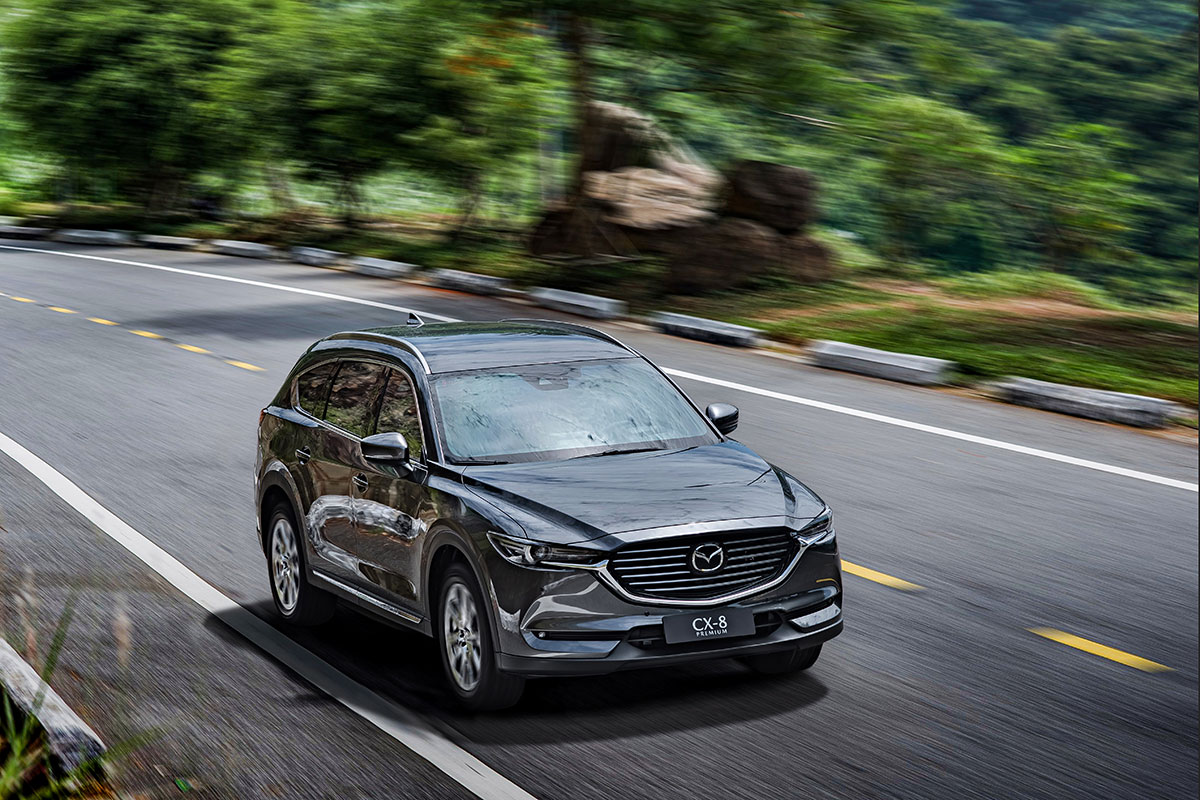Đánh giá xe Mazda CX-8 2019: Vận hành.