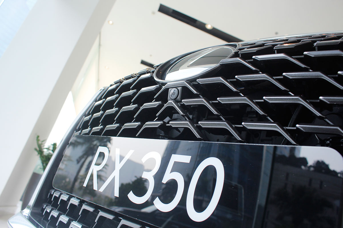 Ảnh chụp camera 360 độ xe Lexus RX350 2020: