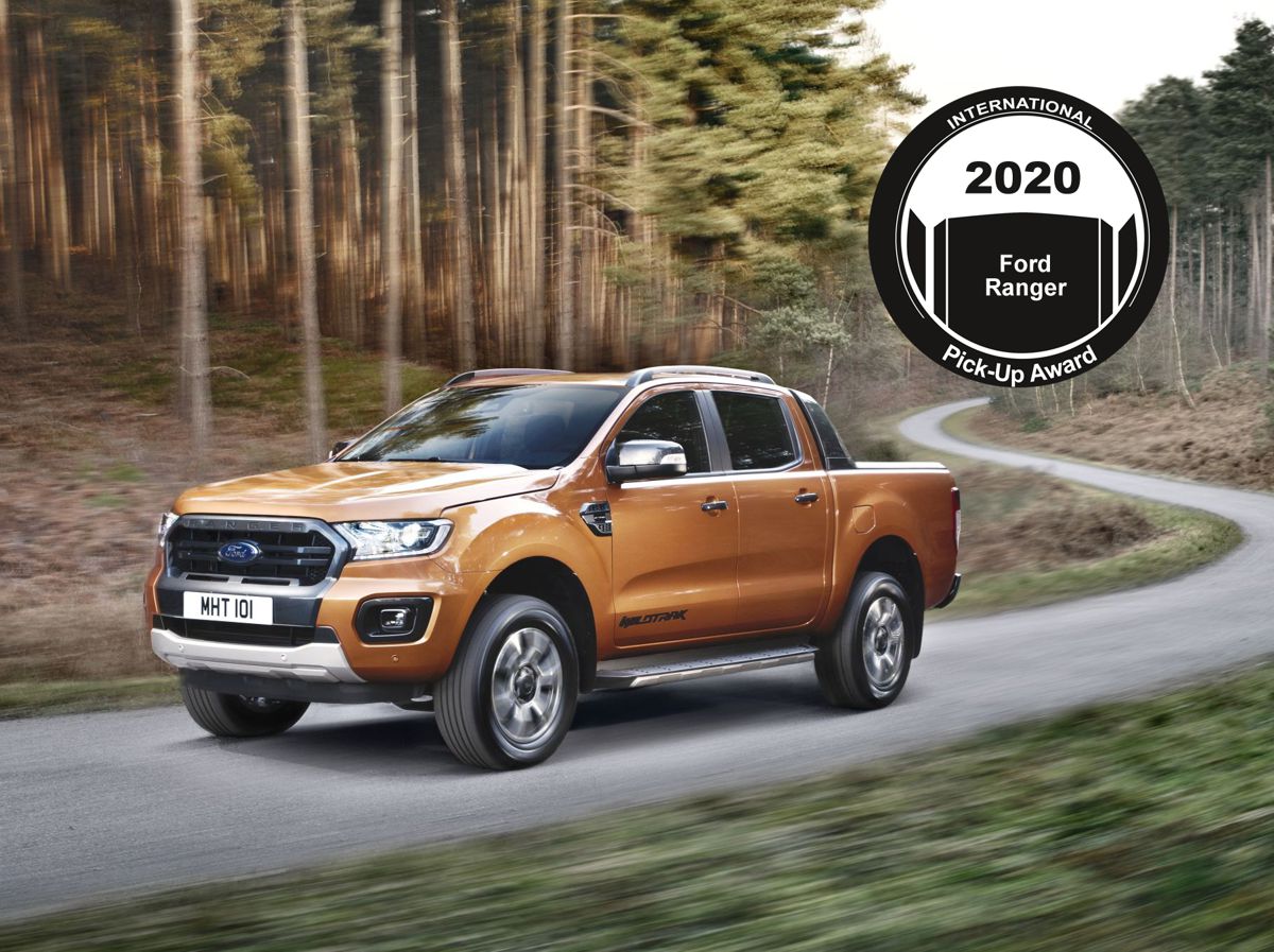 Ford Ranger 2020 giành giải bán tải quốc tế của năm