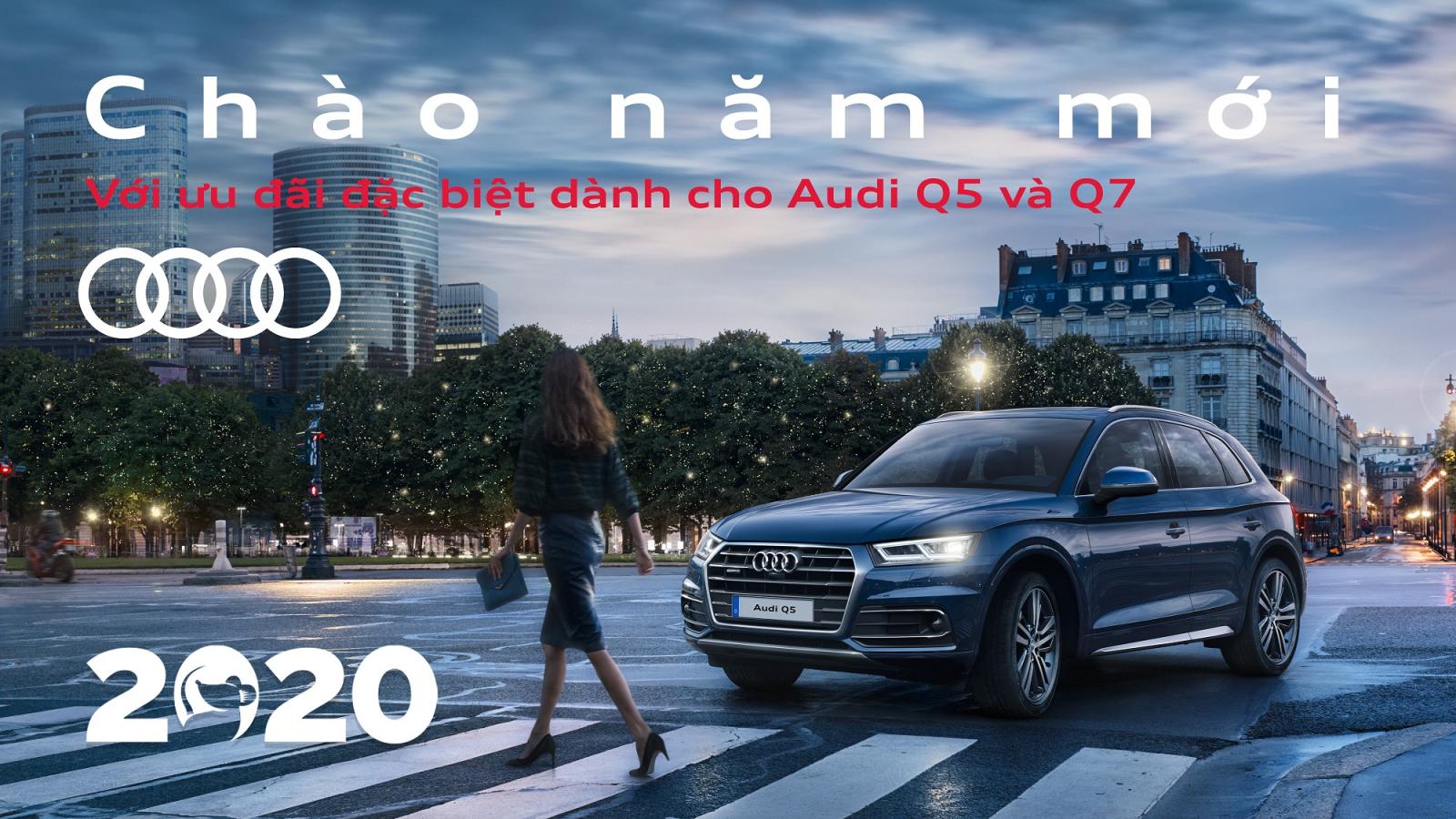 Audi "lì xì" cao nhất 300 triệu cho khách hàng mua Q5 và Q7 a1