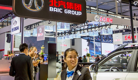 BAIC nhăm nhe thị phần Daimler.