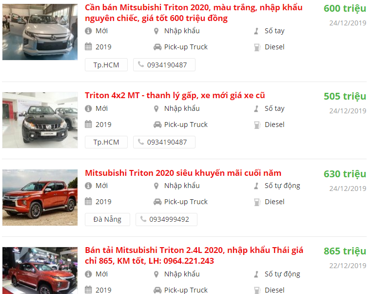 Cuối năm, xe bán tải tranh thủ sales mạnh: Đẩy hàng tồn không dễ...! a5