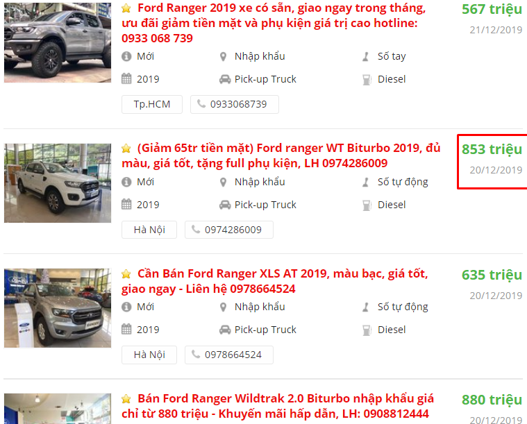 Cuối năm, xe bán tải tranh thủ sales mạnh: Đẩy hàng tồn không dễ...! a1