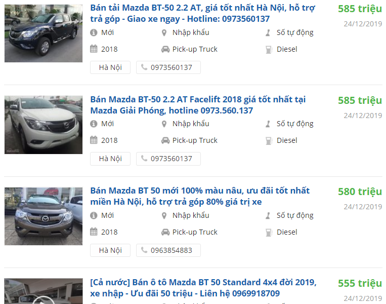 Cuối năm, xe bán tải tranh thủ sales mạnh: Đẩy hàng tồn không dễ...! a2
