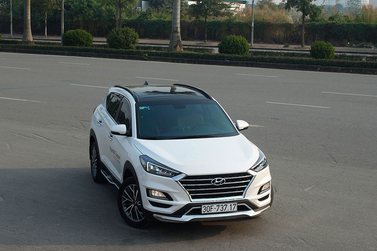 Ảnh chụp trước xe Hyundai Tucson 2020