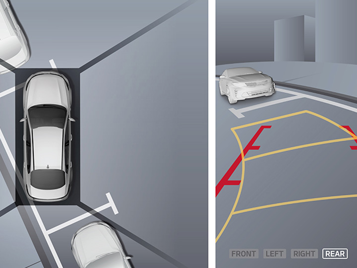 Ưu điểm Kia Rio Hatchback - Cảm ứng đỗ / lùi xe thông minh