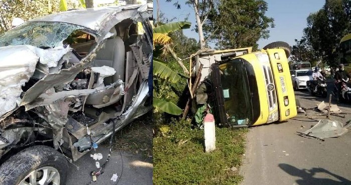kinh nghiệm lái xe ô tô gần xe tải và các xe có trọng tải lớna