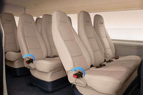 Đánh giá xe Ford Transit về thiết kế nội thất Đánh giá xe Ford Transit về thiết kế nội thất