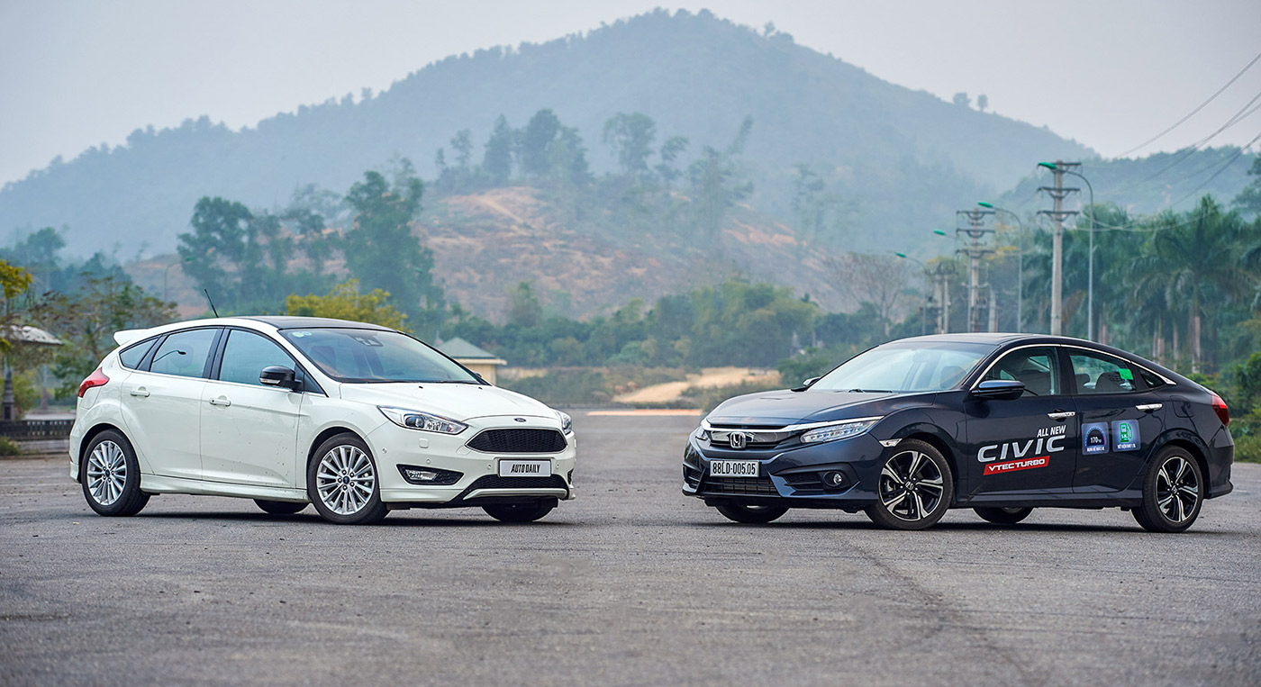 So sánh Ford Focus với Honda Civic So sánh Ford Focus với Honda Civic