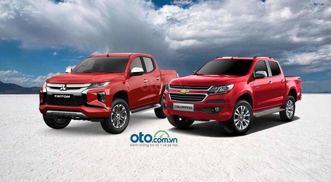 So sánh Chevrolet Colorado với Mitsubishi Triton 2019 So sánh Chevrolet Colorado với Mitsubishi Triton 2019