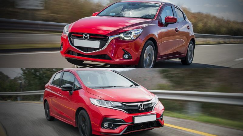 So sánh xe Mazda 2 và Honda Jazz So sánh xe Mazda 2 và Honda Jazz