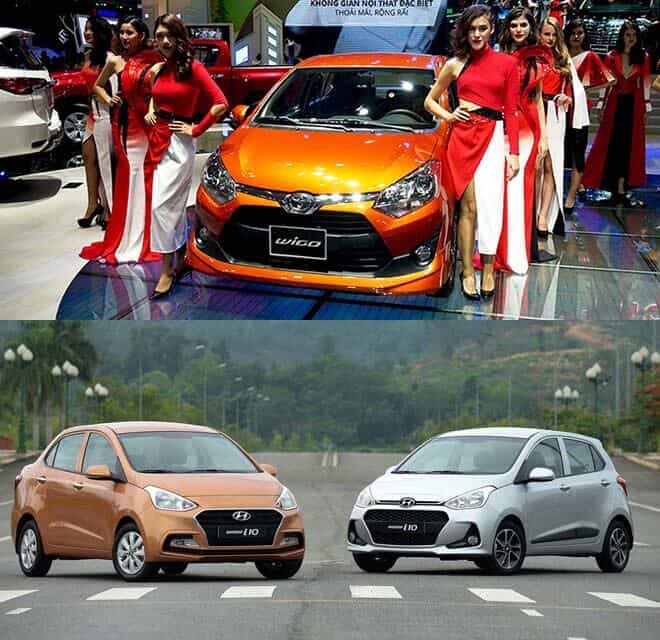 So sánh Toyota Wigo với Hyundai Grand i10 So sánh Toyota Wigo với Hyundai Grand i10