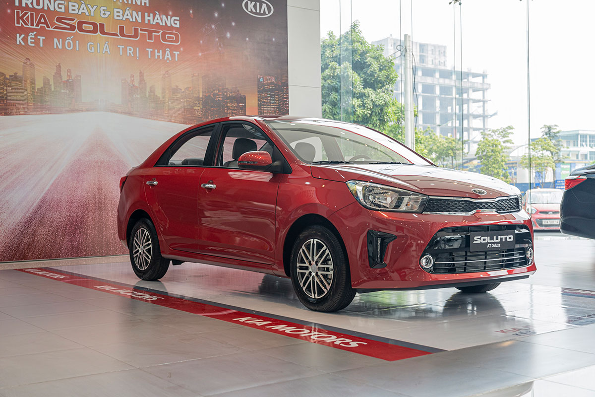 Kia Soluto ưu đãi 10 triệu đồng trong tháng 1 1