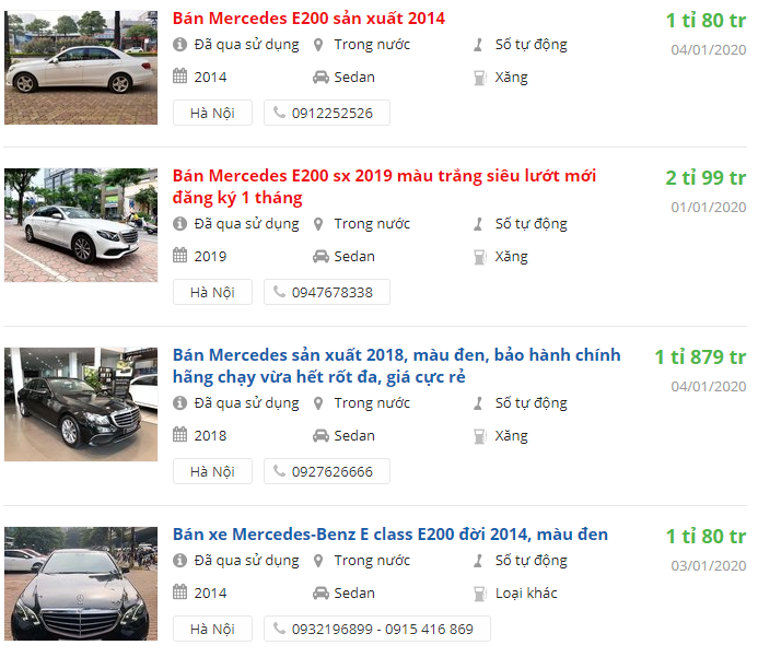 Mercedes-Benz E200 2020 được khuyến mại gì trong tháng 01/2020 không? 1 Mercedes-Benz E200 2020 được khuyến mại gì trong tháng 01/2020 không? a1