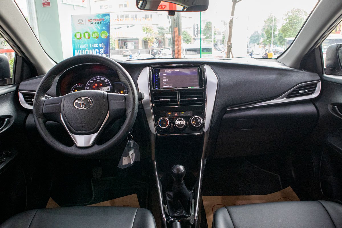 Toyota Vios 2020 mới có thêm tính năng kết nối Apple CarPlay và Android Auto...