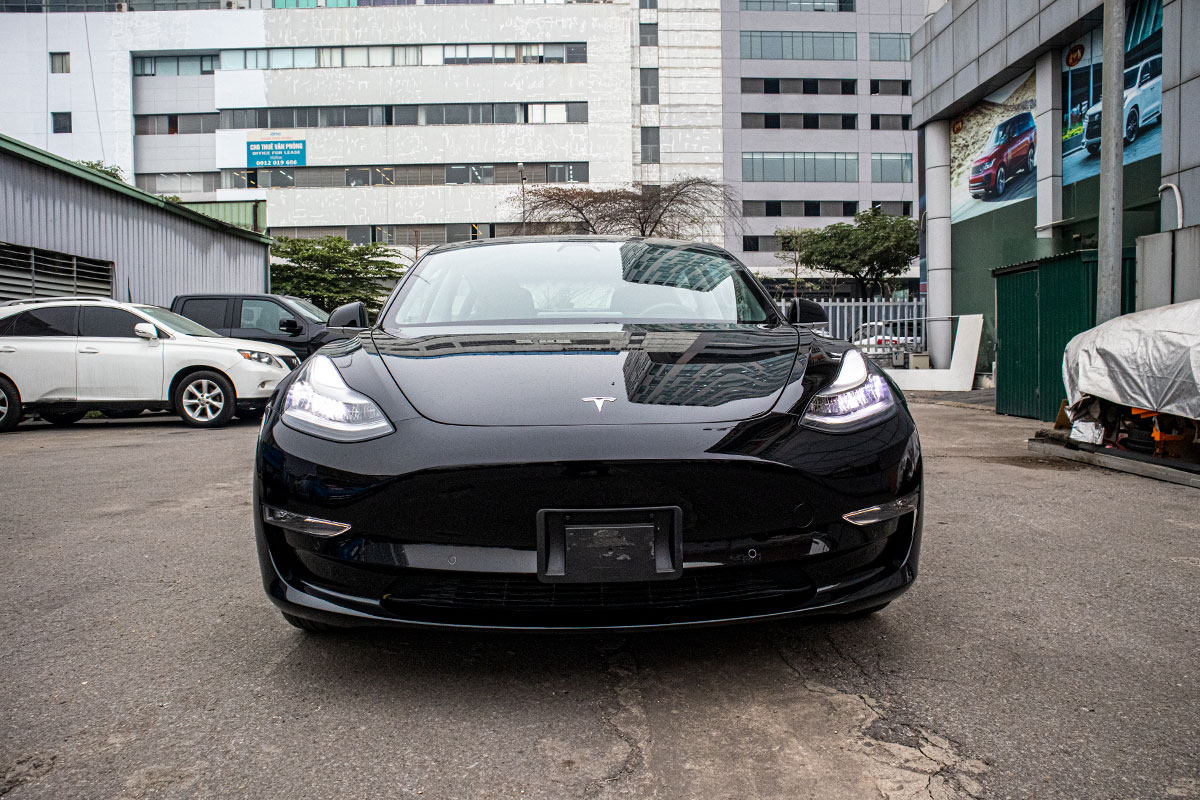 Ngắm xe hơi thuần điện Tesla Model 3 tại Việt Nam, nhiều chi tiết thú vị a2